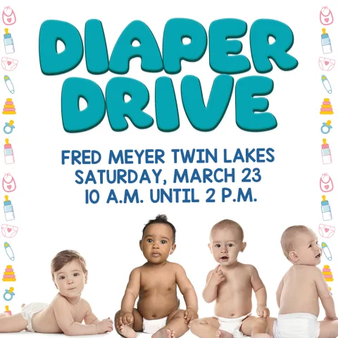 Diaper Drive Fred Meyer Twin Lakes