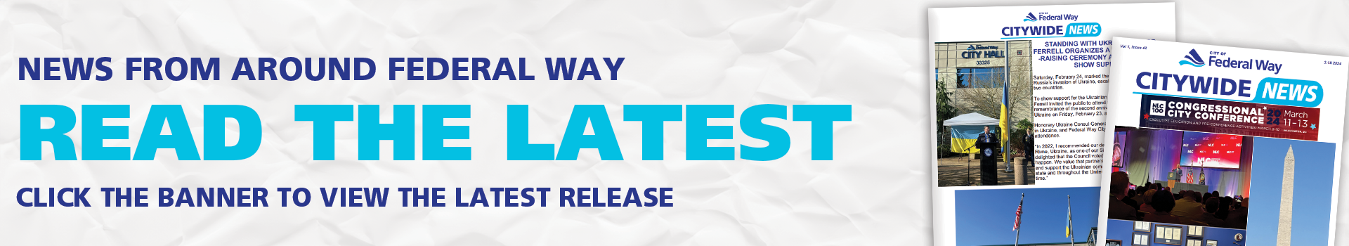 Federal Way Citywide News City of Federal Way