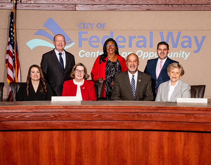 Members of the Federal Way City Council