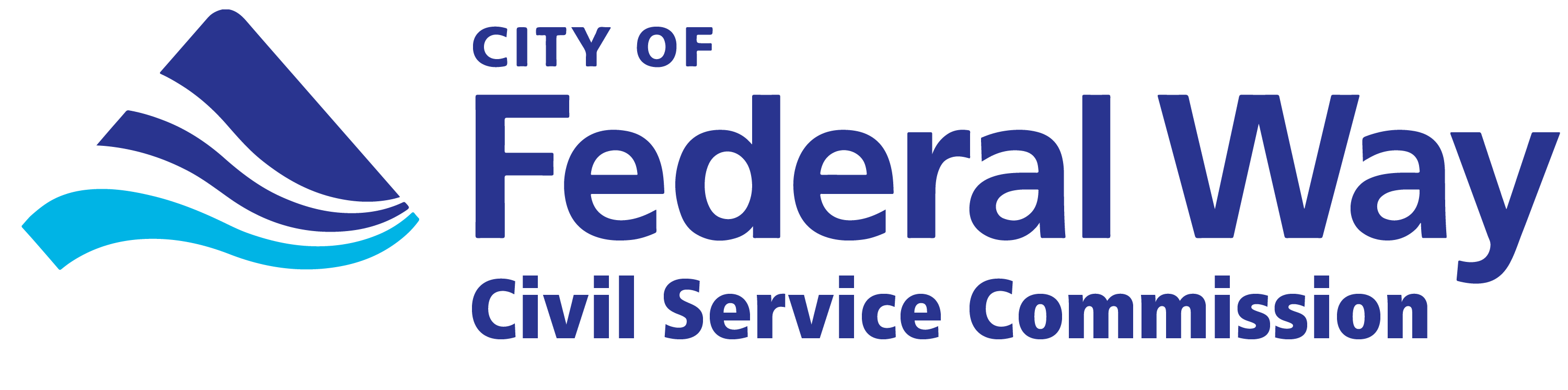 City of Federal Way Logo featuring Civil Service Commission