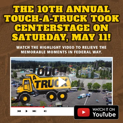 10th Annual Touch-a-Truck Celebration in Federal Way highlight video