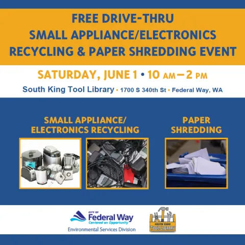 Free Drive-Thru Paper Shredding Event on Thursday, May 2 from 10 AM to 2 PM