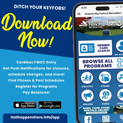 Federal Way Parks & Rec Mobile App