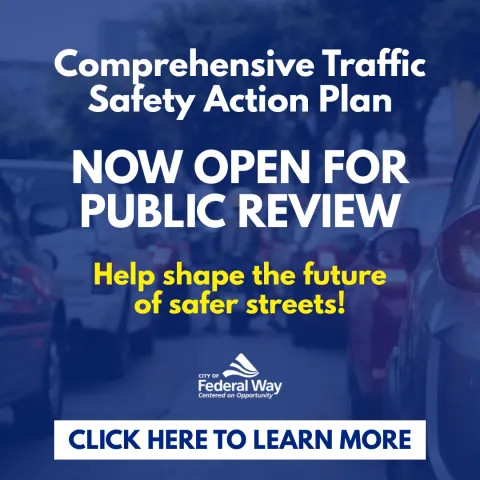 Comprehensive Traffic Safety Action Plan. Now Open for Public Review. Help shape the future of safer streets! Click here to learn more!