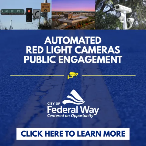 Automated Red Light Cameras Public Engagement -- Click Here to Learn More