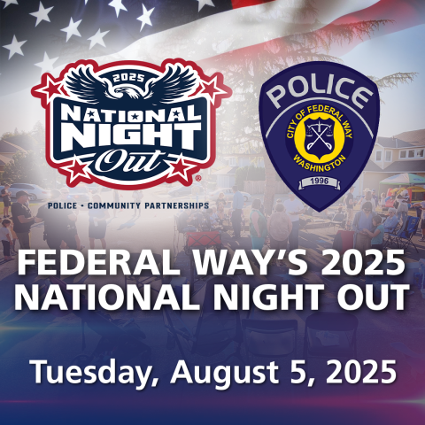 National Night Out on August 5th Flyer