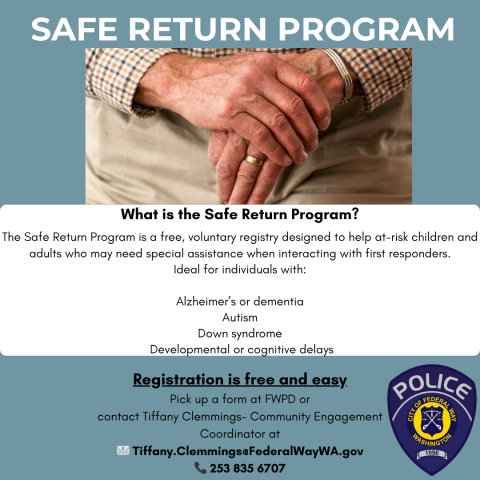 Safe Return Flyer